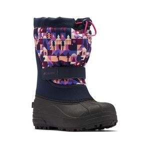 Columbia Unisex-Child Childrens Powderbug Plus II Print Snow Boot